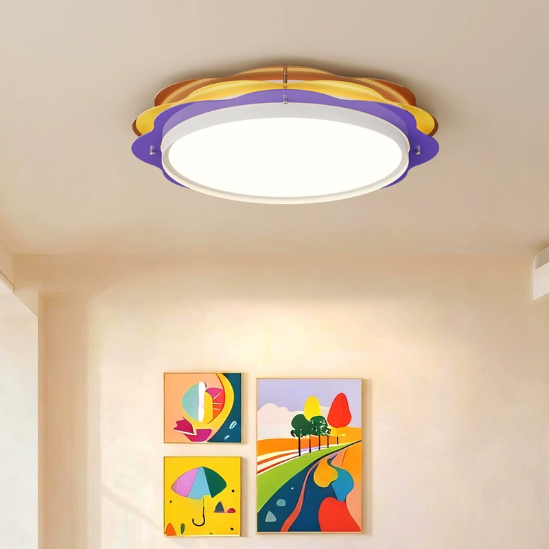 Baby Nursery Ceiling Light - โคมไฟเพดานห้องเด็กสีเมมฟิส โคมไฟ LED ทรงกลม โคมไฟฮัมบูร์ก โคมไฟโมเดิร์น