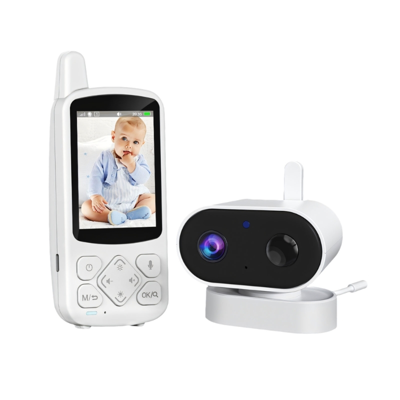 Baby Nursery Videos - Video Baby Monitor พร้อมหน้าจอ 2.8, จอแสดงผลกล้องเฉพาะสำหรับการตรวจครอบครัวเนอสเซอรี่,