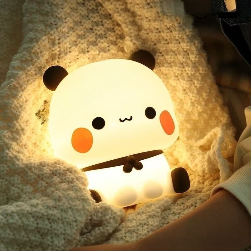 Baby Nursery Night Light - โคมไฟ LED รูปแพนด้า น่ารัก การ์ตูน ไฟกลางคืน