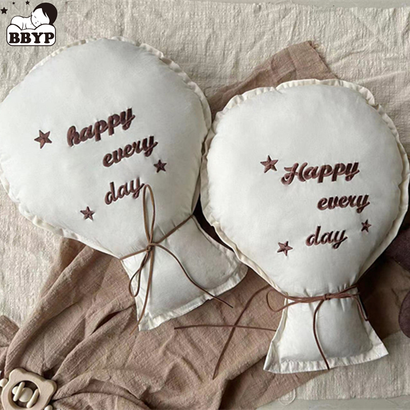 2 ชิ้นผ้าฝ้ายเย็บปักถักร้อยบอล - Baby Nursery Embroidery บทวิจารณ์และราคา