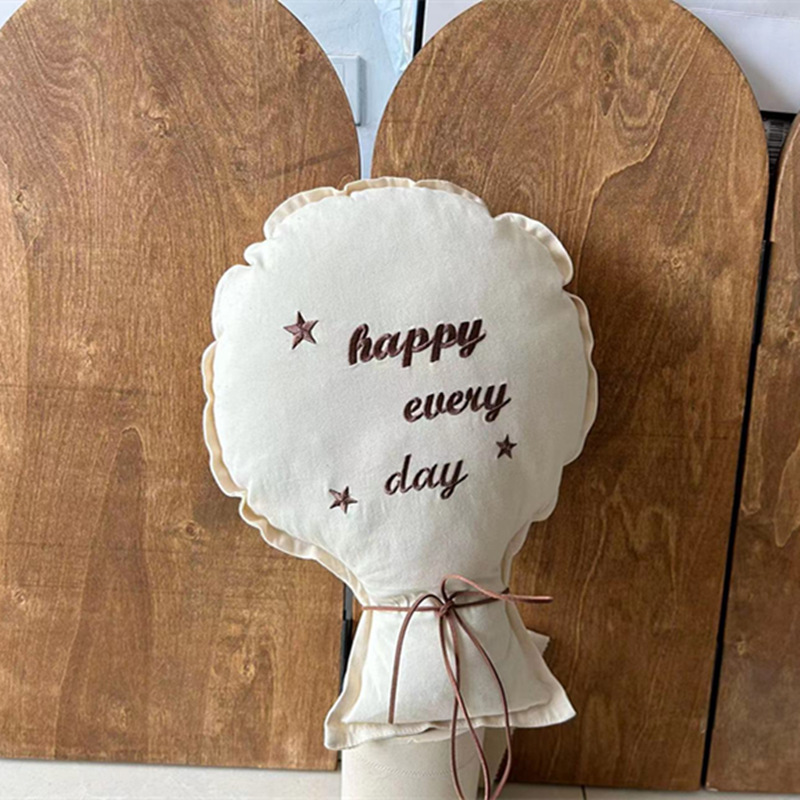 2 ชิ้นผ้าฝ้ายเย็บปักถักร้อยบอล - Baby Nursery Embroidery บทวิจารณ์และราคา
