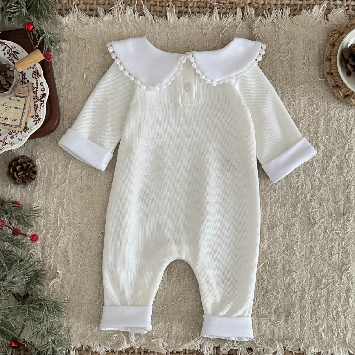 ชุดรอมเปอร์เด็กปักลายเชอร์รี่ห - Baby Nursery Embroidery บทวิจารณ์และราคา