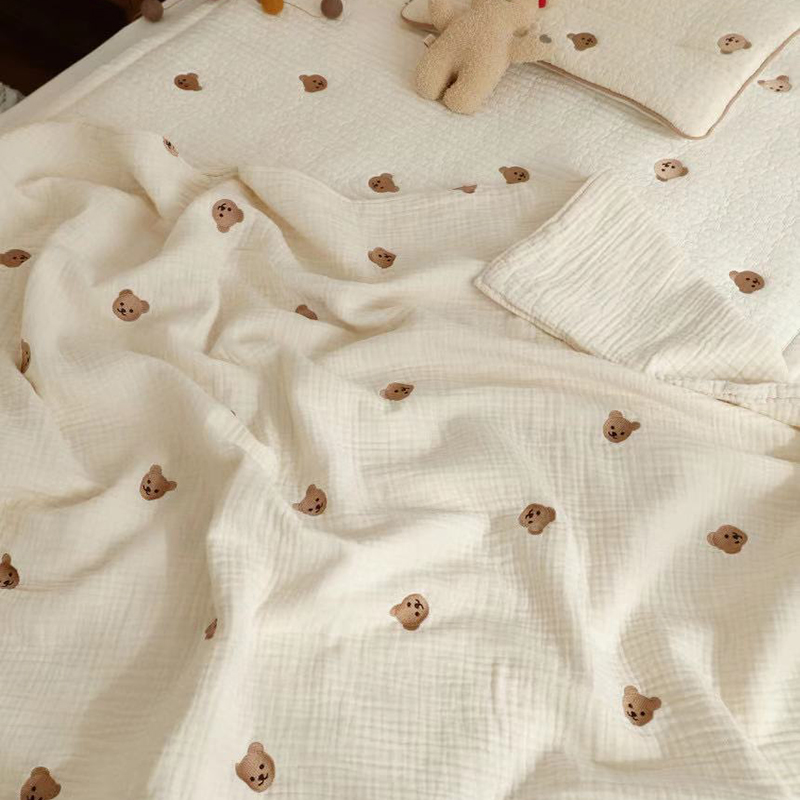 MILANCEL Ins ทารกแรกเกิดผ้าห่ม - Baby Nursery Embroidery บทวิจารณ์และราคา