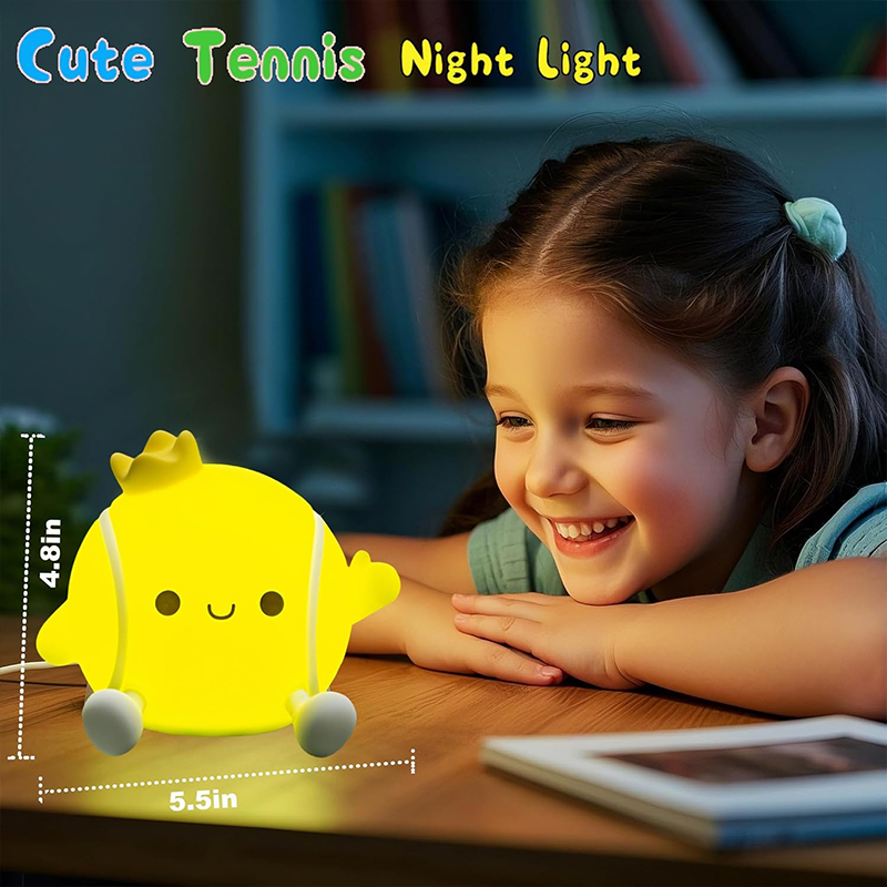 โคมไฟกลางคืนรูปเทนนิสน่ารัก ซิ - Baby Nursery Night Light บทวิจารณ์และราคา