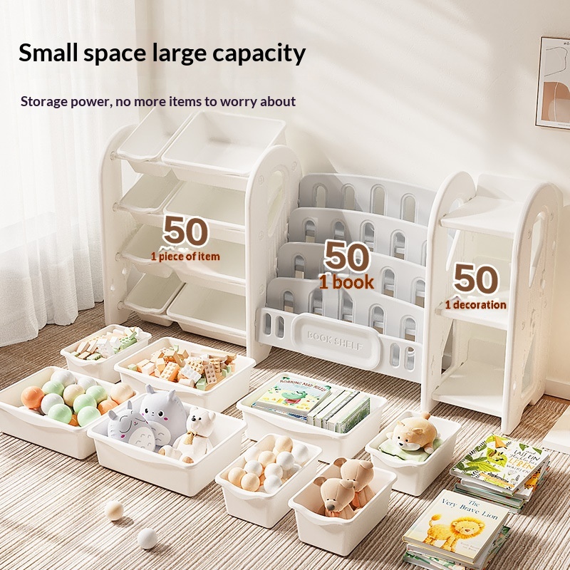 ชั้นวางของเล่นเด็ก ชั้นวางหนัง - Baby Nursery Bookshelf บทวิจารณ์และราคา