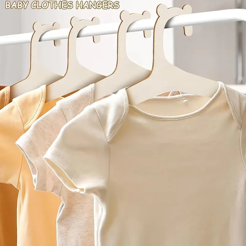 ราวแขวนเสื้อผ้าเด็ก ลายหมีน่าร - Baby Nursery Hangers บทวิจารณ์และราคา
