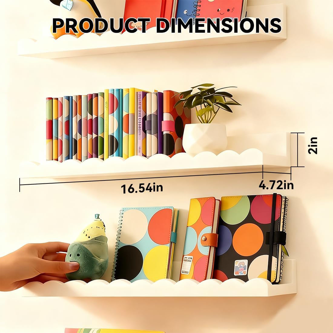 ชุดชั้นวางหนังสือสำหรับเด็กแบบ - Baby Nursery Bookshelf บทวิจารณ์และราคา