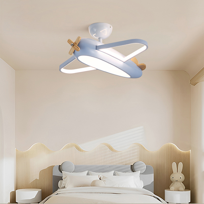 การ์ตูนเครื่องบินโคมไฟเพดานการ - Baby Nursery Ceiling Light บทวิจารณ์และราคา