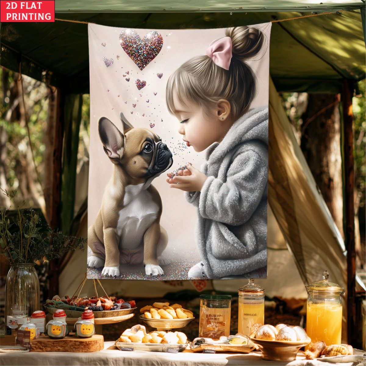 ผ้าแขวนผนังลายเด็กผู้หญิงกับลู - Baby Nursery Modern บทวิจารณ์และราคา