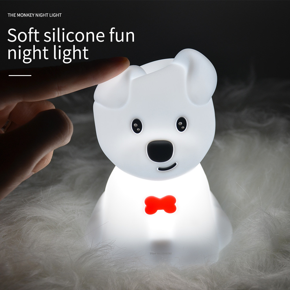 สุนัข LED Night Light Touch Se - Baby Nursery Night Light บทวิจารณ์และราคา