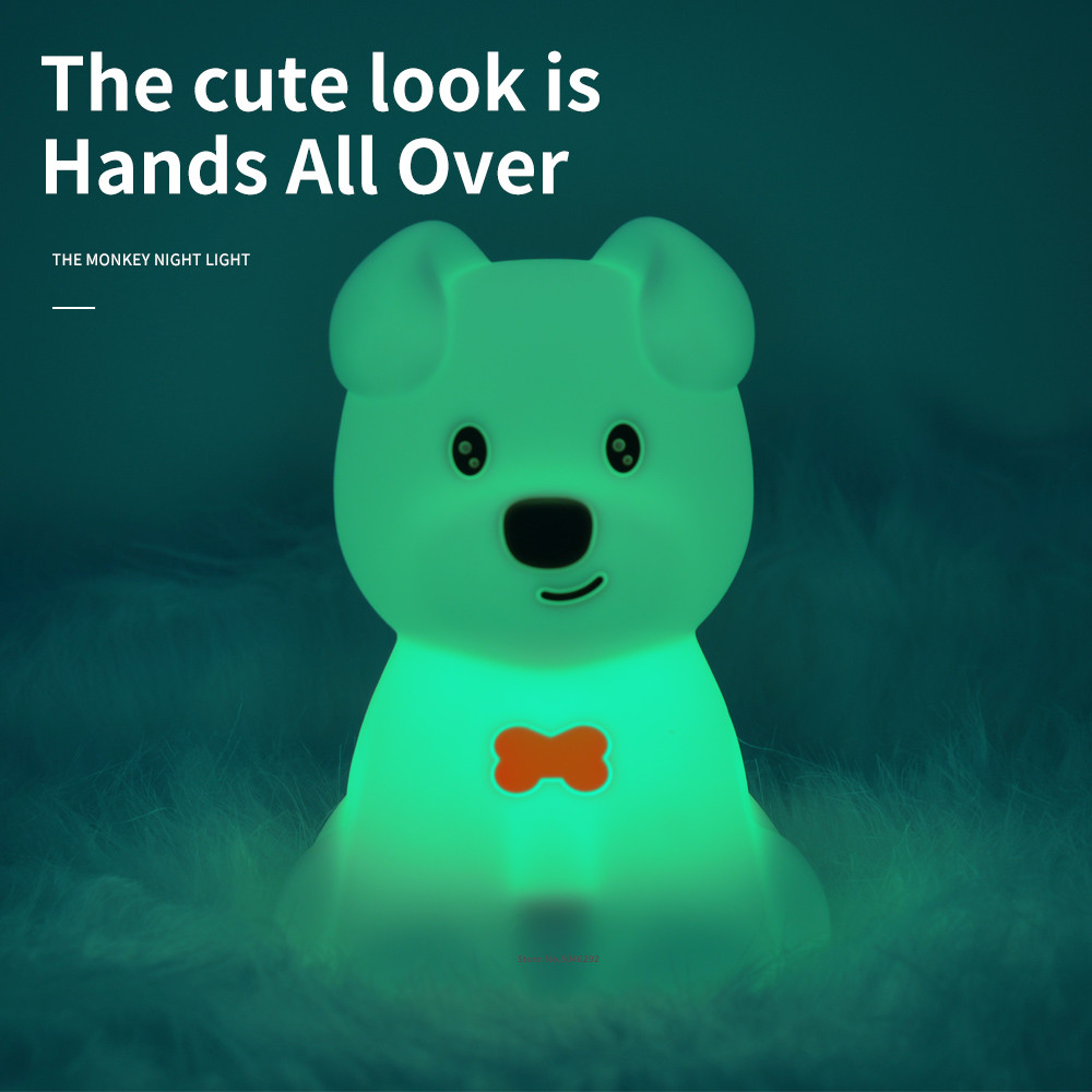 สุนัข LED Night Light Touch Se - Baby Nursery Night Light บทวิจารณ์และราคา