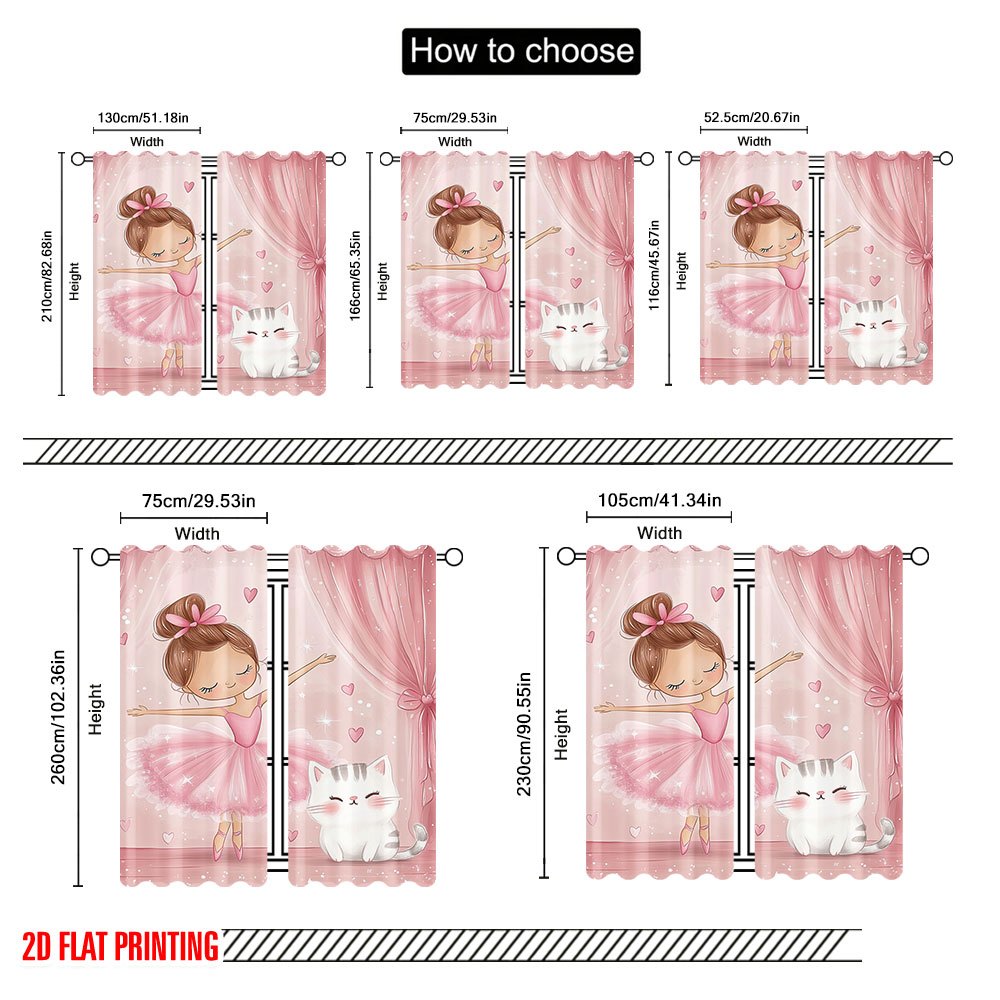 ผ้าม่านลายการ์ตูนน่ารัก รูปนัก - Baby Nursery Blackout Curtains บทวิจารณ์และราคา