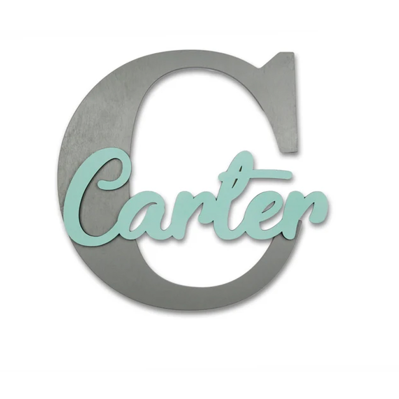 ตัวอักษรไม้, Baby Nursery Wall - Baby Nursery Modern บทวิจารณ์และราคา