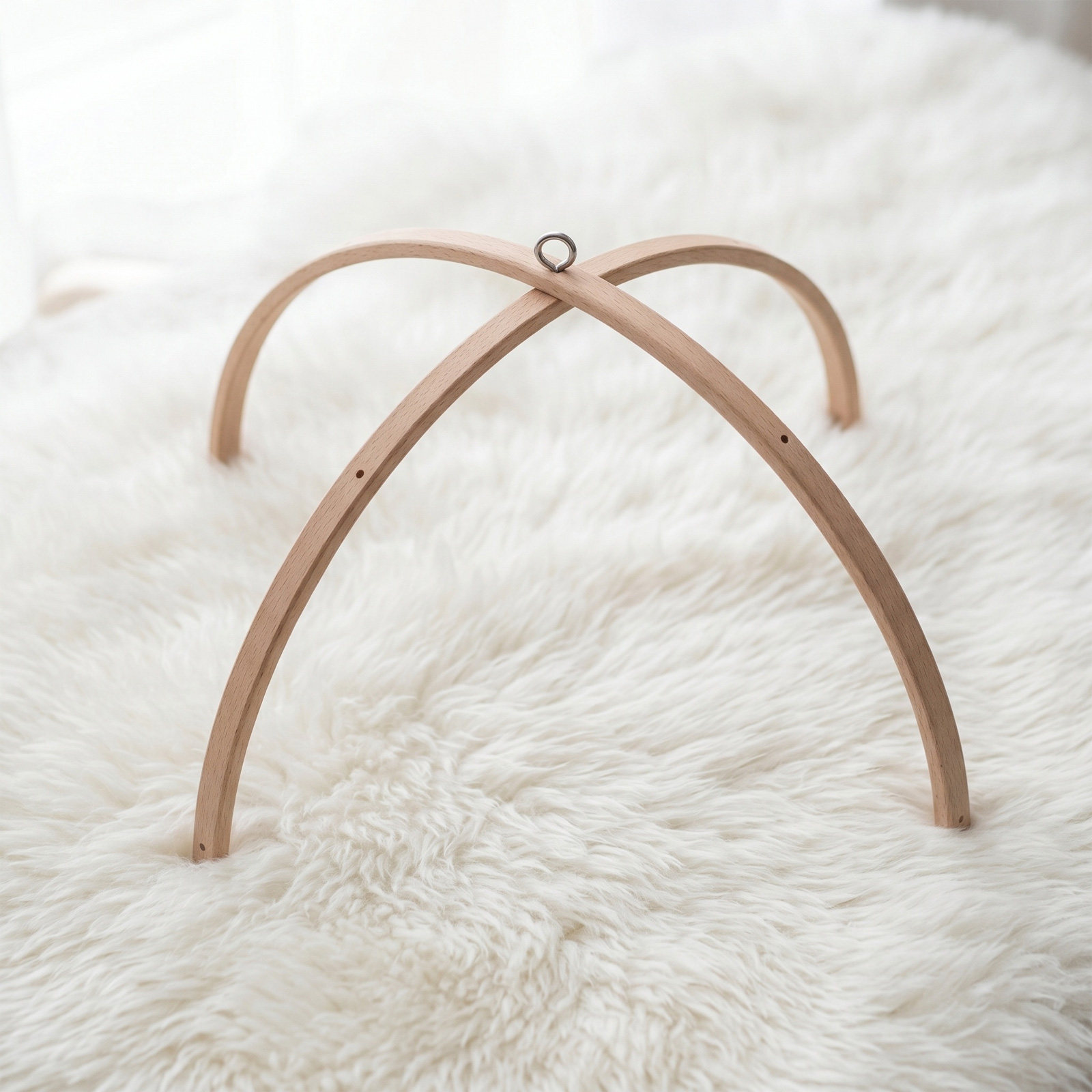 โครงไม้ไผ่สำหรับแขวนโมบาย ที่แ - Baby Nursery Hangers บทวิจารณ์และราคา