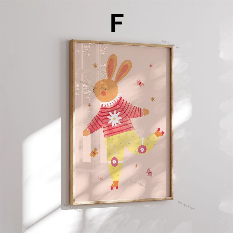 ภาพวาดการ์ตูนสัตว์น่ารักสำหรับ - Baby Nursery Modern บทวิจารณ์และราคา
