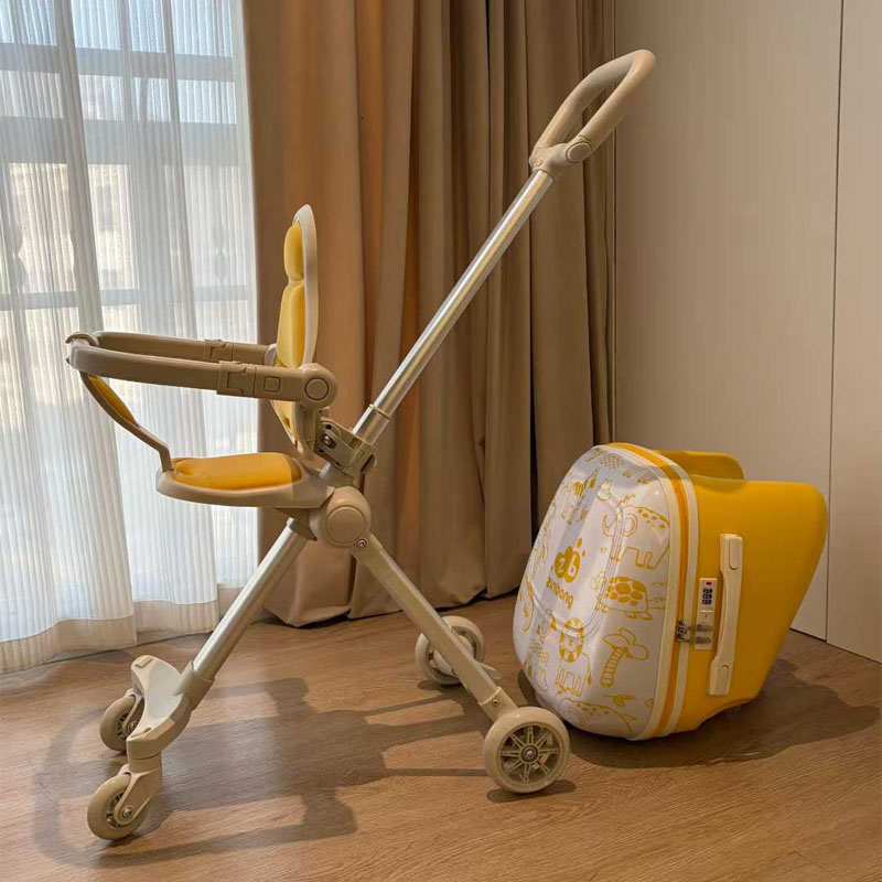 กระเป๋าเดินทางเด็กแบบขี่ได้และ - Baby Nursery Trolley บทวิจารณ์และราคา