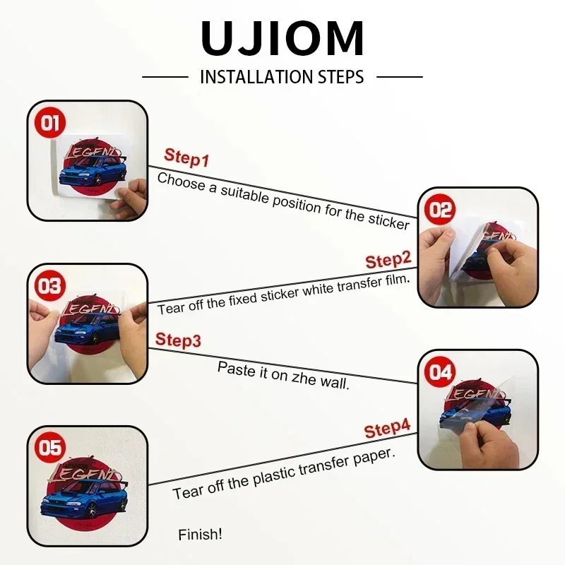 สติ๊กเกอร์ติดผนัง UJIOM บันทึก - Baby Nursery Videos บทวิจารณ์และราคา