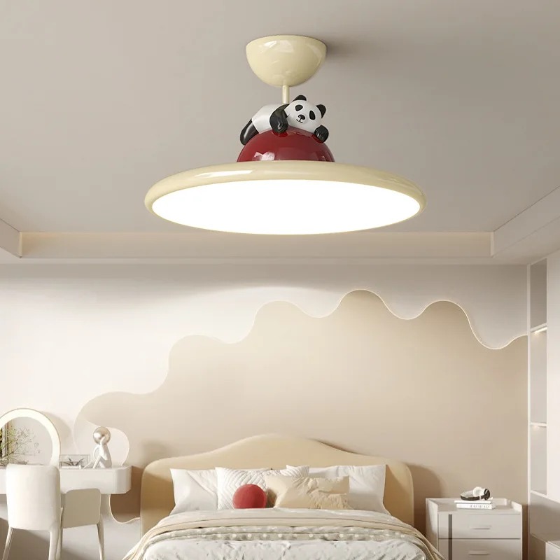 โคมไฟเพดาน LED ลายการ์ตูนแพนด้ - Baby Nursery Ceiling Light บทวิจารณ์และราคา