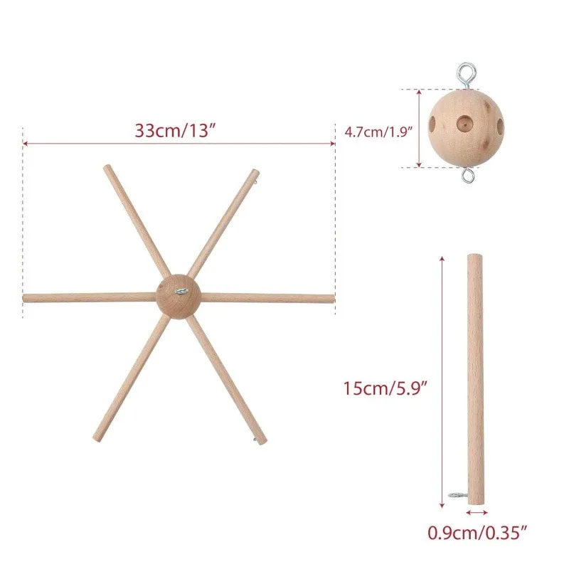 ชุดอุปกรณ์ทำโมบายเด็กแบบ DIY ส - Baby Nursery Hangers บทวิจารณ์และราคา