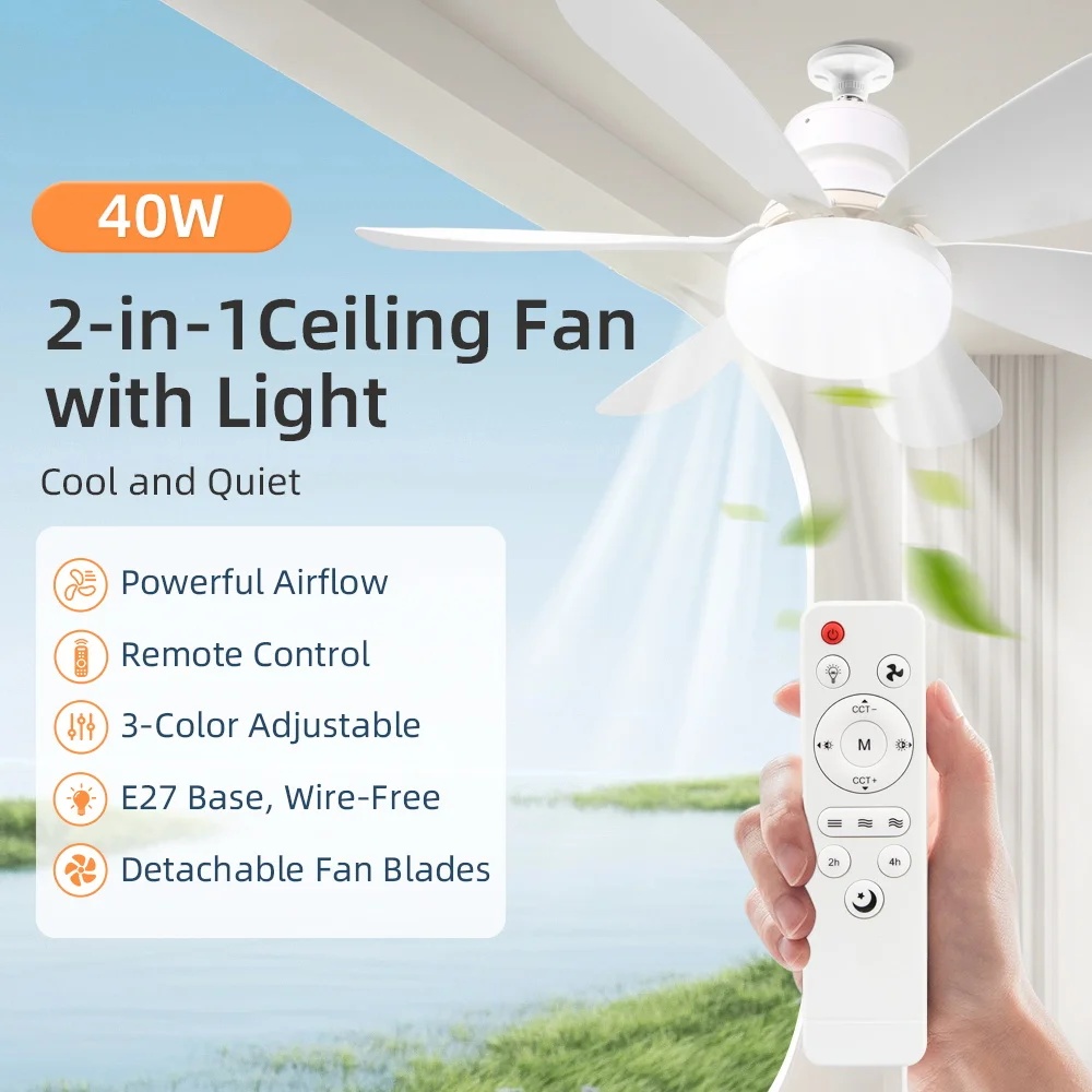 พัดลมเพดานพร้อมไฟสำหรับห้องเด็ - Baby Nursery Ceiling Light บทวิจารณ์และราคา
