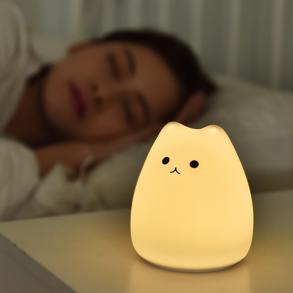 แมวน่ารัก Night Light สําหรับเ - Baby Nursery Night Light บทวิจารณ์และราคา