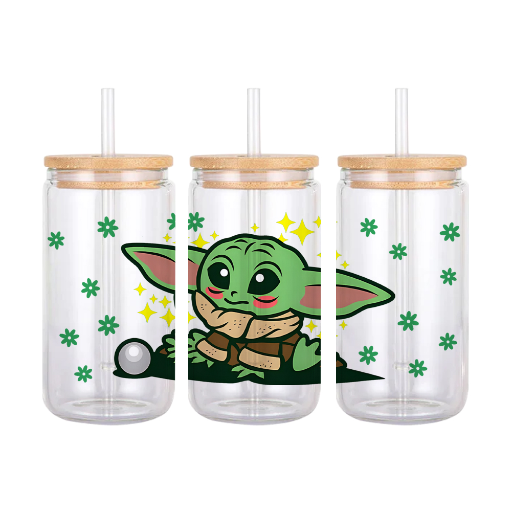 สติกเกอร์ลอกลาย DTF จากดิสนีย์ - Baby Yoda Nursery Decor บทวิจารณ์และราคา