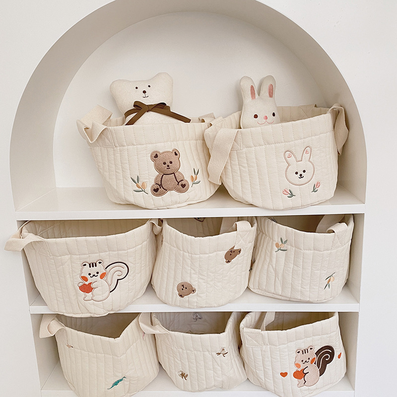 กระเป๋าเก็บผ้าอ้อมเด็กของเล่นบ - Baby Nursery Embroidery บทวิจารณ์และราคา
