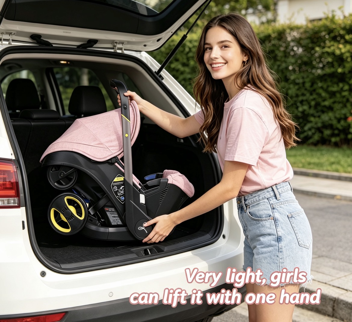 รถเข็นเด็ก 2 in 1 พร้อมเปลนอนใ - Baby Nursery Trolley บทวิจารณ์และราคา