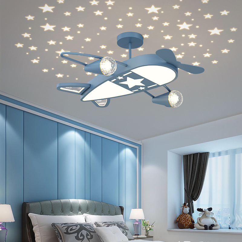Starry Sky เครื่องบินโรแมนติกเ - Baby Nursery Ceiling Light บทวิจารณ์และราคา