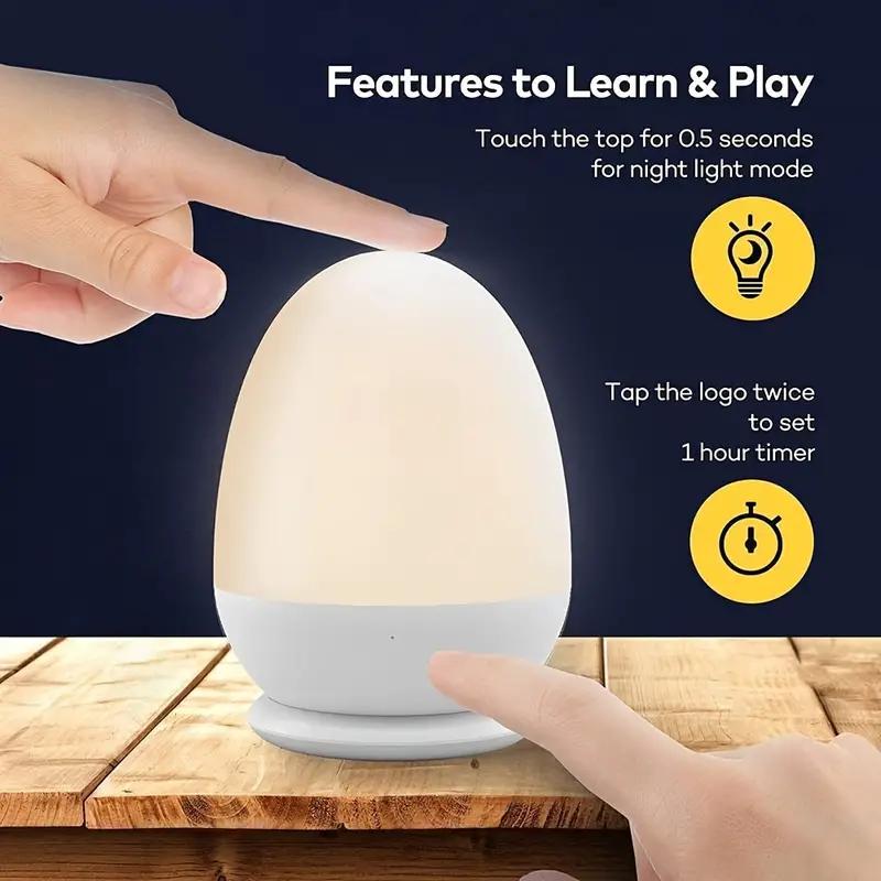 Touch Night Light สําหรับทารกเ - Baby Nursery Night Light บทวิจารณ์และราคา