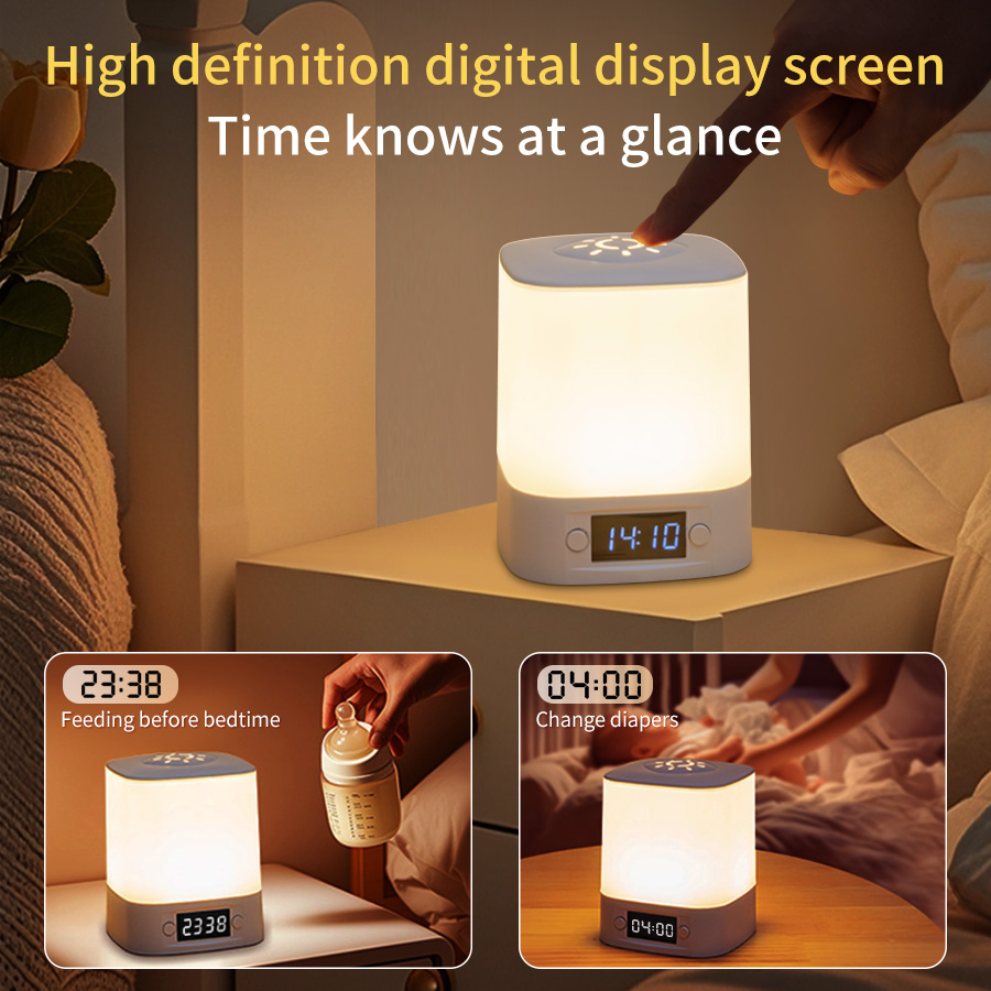 โคมไฟตั้งโต๊ะ LED ชาร์จ USB พร - Baby Nursery Night Light บทวิจารณ์และราคา
