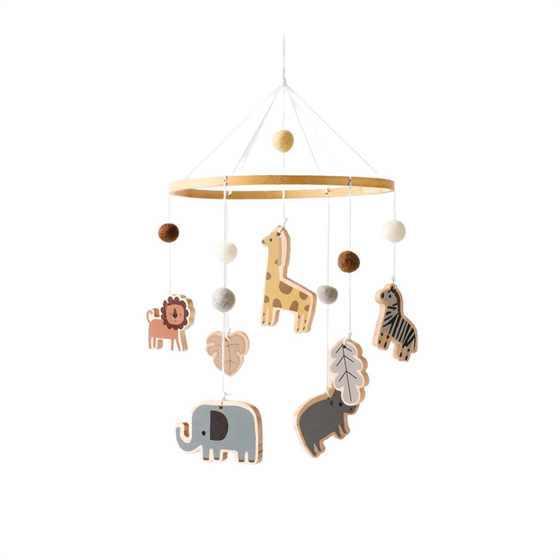 โมบายเด็ก X18A สำหรับเตียงเด็ก - Baby Nursery Jungle Animals บทวิจารณ์และราคา