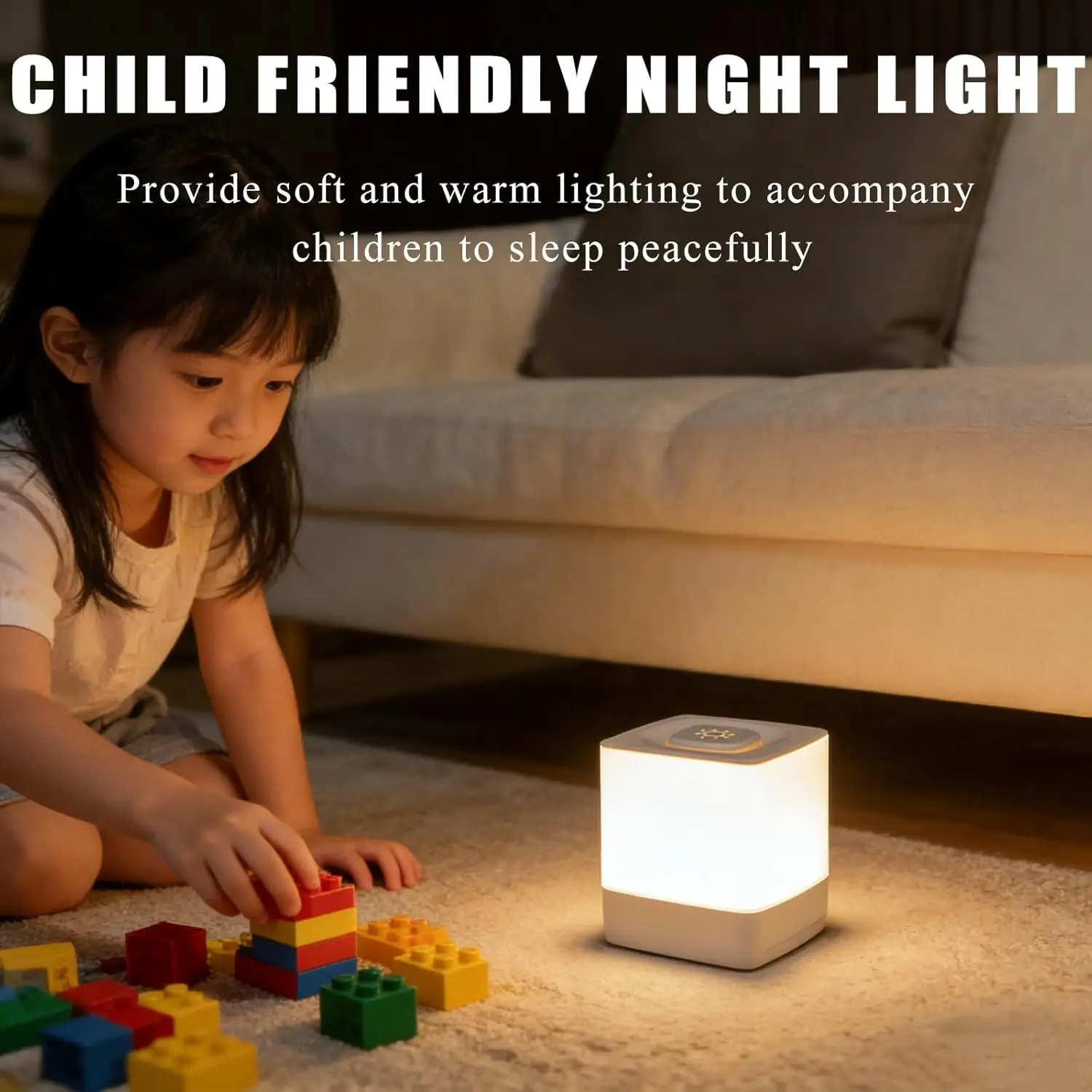 ไฟ LED กลางคืนแบบตั้งโต๊ะ, โคม - Baby Nursery Night Light บทวิจารณ์และราคา