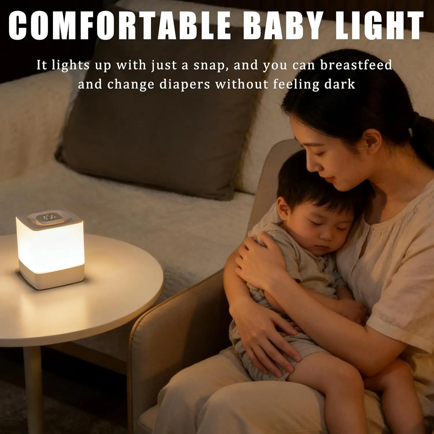 ไฟ LED กลางคืนแบบตั้งโต๊ะ, โคม - Baby Nursery Night Light บทวิจารณ์และราคา