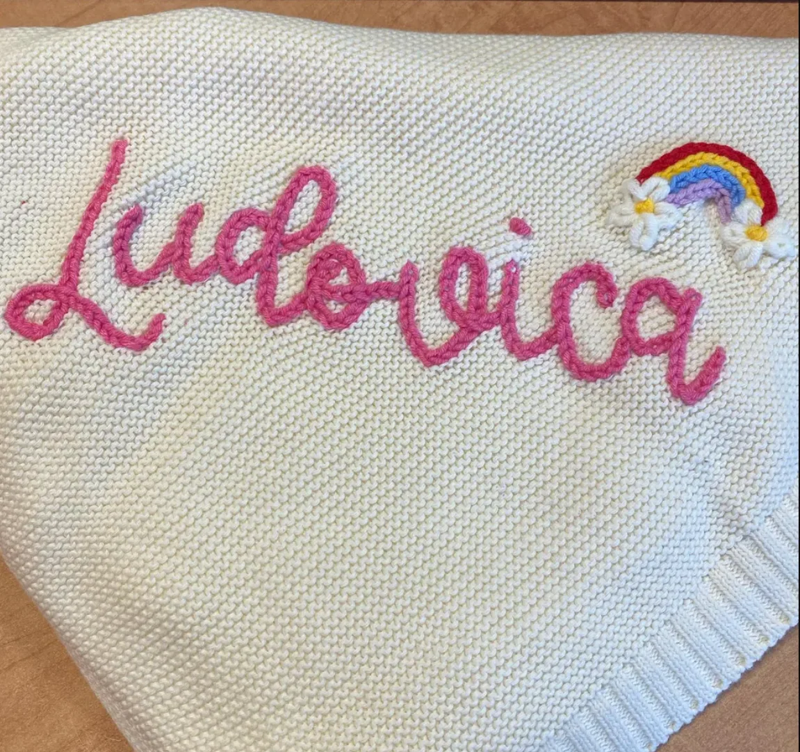 ส่วนบุคคลผ้าห่มเด็กที่กําหนดเอ - Baby Nursery Embroidery บทวิจารณ์และราคา