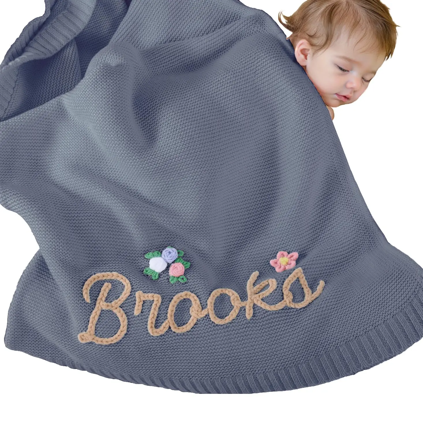 ส่วนบุคคลผ้าห่มเด็กที่กําหนดเอ - Baby Nursery Embroidery บทวิจารณ์และราคา