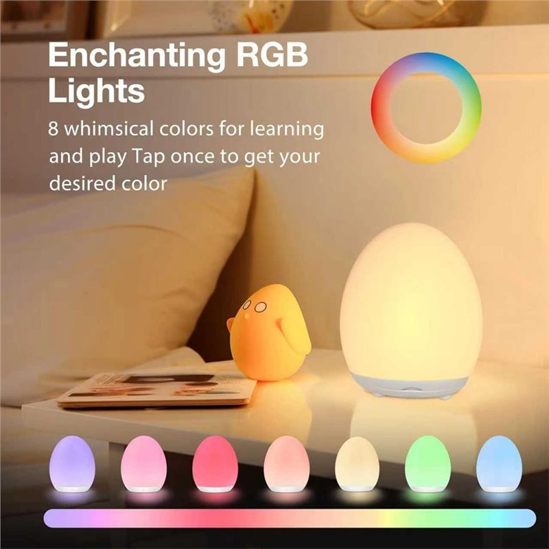 โคมไฟกลางคืนสำหรับเด็ก ABYN-Ey - Baby Nursery Night Light บทวิจารณ์และราคา