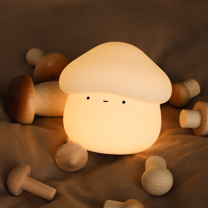 ไฟกลางคืนซิลิโคนรูปเห็ด 1 ชิ้น - Baby Nursery Night Light บทวิจารณ์และราคา