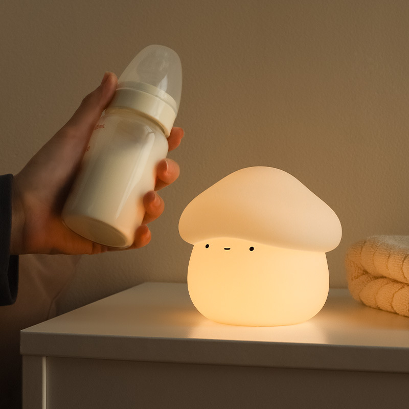 ไฟกลางคืนซิลิโคนรูปเห็ด 1 ชิ้น - Baby Nursery Night Light บทวิจารณ์และราคา