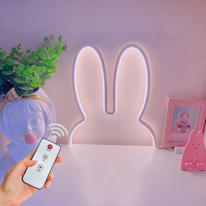 โคมไฟติดผนังรูปกระต่ายน่ารัก ไ - Baby Nursery Night Light บทวิจารณ์และราคา