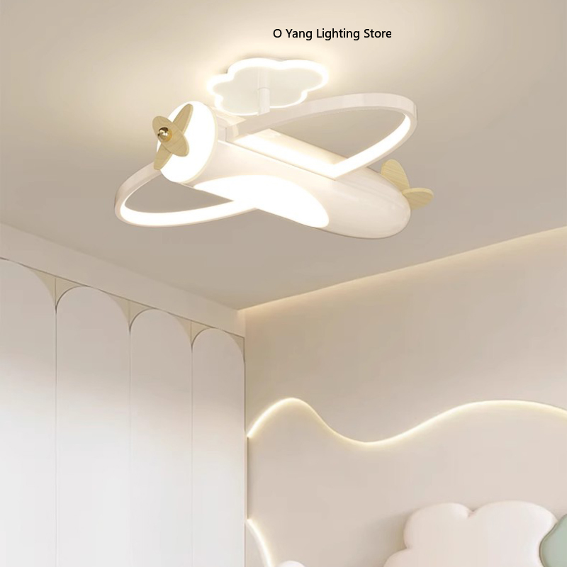โคมไฟเพดานรูปทรงเครื่องบินแบบค - Baby Nursery Ceiling Light บทวิจารณ์และราคา