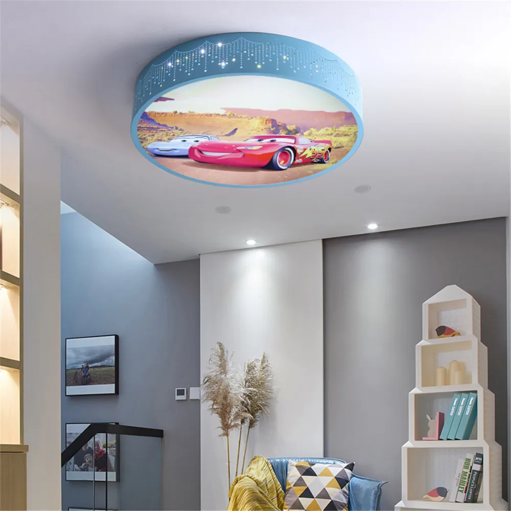 2025 รถการ์ตูนรอบโคมไฟเพดาน LE - Baby Nursery Ceiling Light บทวิจารณ์และราคา