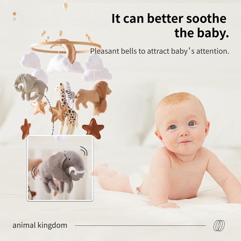 ขายร้อน Nordic Handmade Felt J - Baby Nursery Modern บทวิจารณ์และราคา