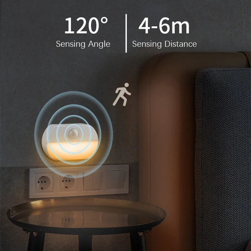 ไฟกลางคืนแบบ LED ตรวจจับความเค - Baby Nursery Night Light บทวิจารณ์และราคา