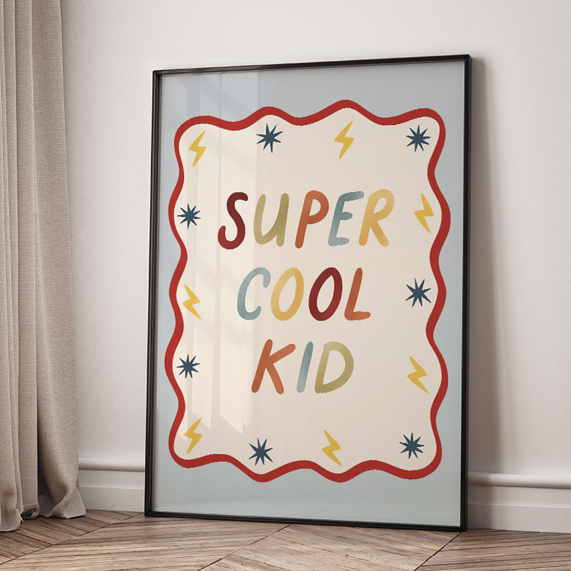 ภาพวาดการ์ตูนตลกๆ สุดเท่ห์ สำห - Baby Nursery Modern บทวิจารณ์และราคา