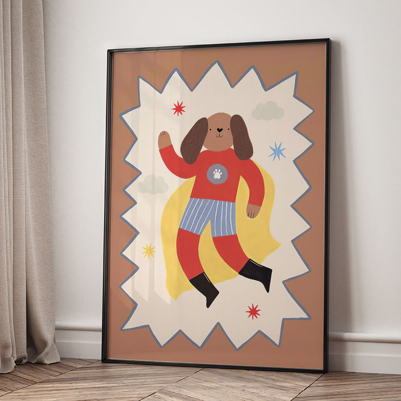 ภาพวาดการ์ตูนตลกๆ สุดเท่ห์ สำห - Baby Nursery Modern บทวิจารณ์และราคา