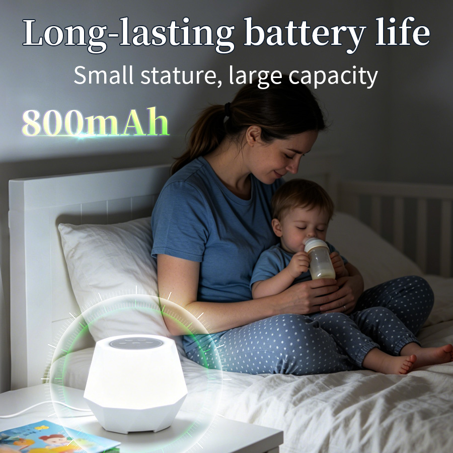โคมไฟกลางคืนพร้อมฟังก์ชันเสียง - Baby Nursery Night Light บทวิจารณ์และราคา