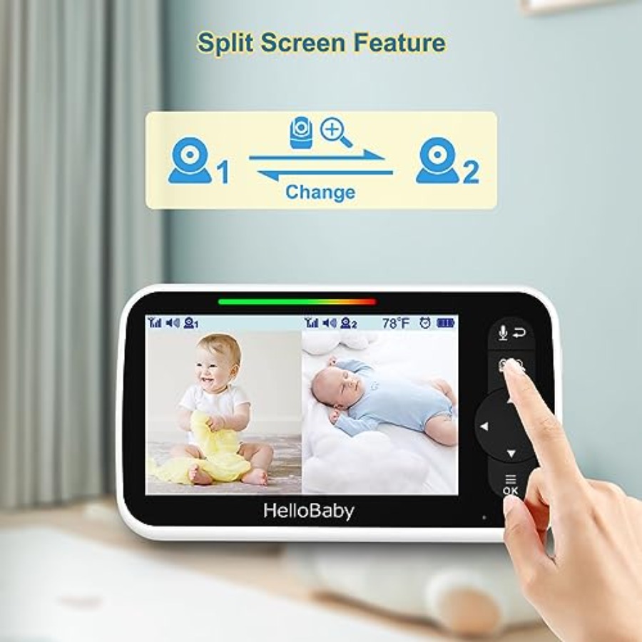 กล้องวิดีโอสำหรับดูแลเด็กในห้อ - Baby Nursery Videos บทวิจารณ์และราคา