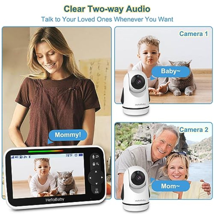 กล้องวิดีโอสำหรับดูแลเด็กในห้อ - Baby Nursery Videos บทวิจารณ์และราคา